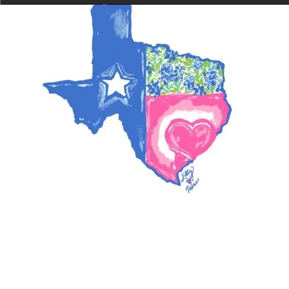 Lilly Pulitzer “Lilly loves Texas” Shirt - Picture 4 of 10